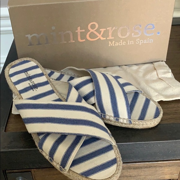 MINT & ROSE Striped slides - Picture 8 of 15